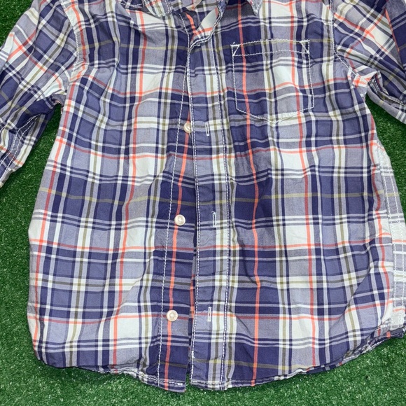 Carter's Multicolor Plaid Button-Down Shirt - Picture 2 of 7